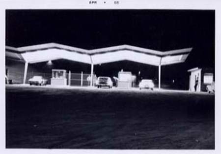 Galaxy Drive-In Theatre - Ticket Booths April 1966 (newer photo)